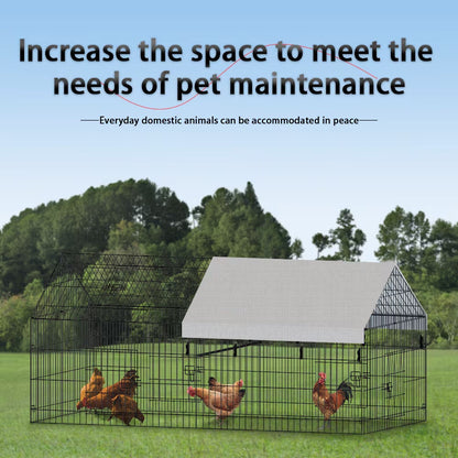 Pointed Wire Chicken Coop For Poultry Breeding