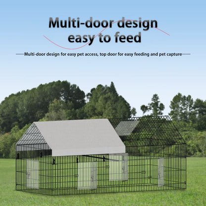 Pointed Wire Chicken Coop For Poultry Breeding