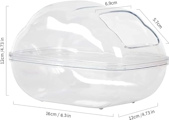 Portable Travel Backpack Habitat for Small Animal, Space Capsule Bubble Window Guinea Pig Bird Bearded Dragon Turtle Carrier Rabbit Squirrel Hamster Cage Breathable Handbag
