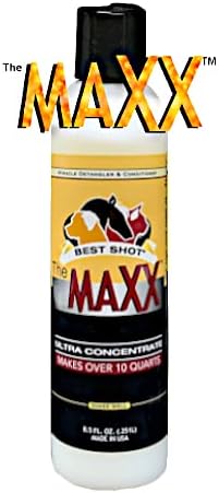 Best Shot The MAXX Ultra Concentrate Miracle Detangler and Conditioner, Moisturizing Conditioner for Pets, Hypoallergenic, 8.5 Oz.