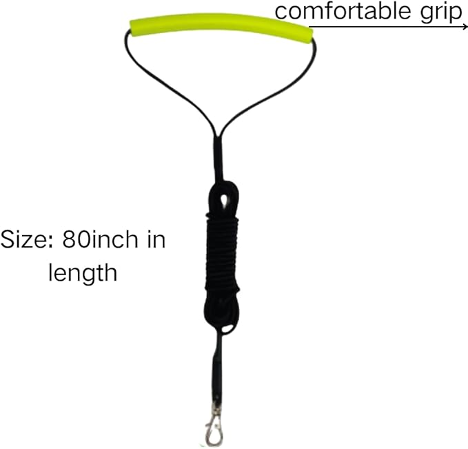 Adjustable Bird Diaper Harness Flight Suit Clothes with 80 Inch Flying Leash Rope for Parrots Conure Cockatiel (Yellow,2M)