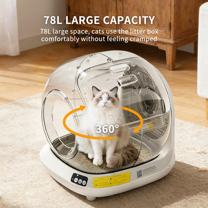 Only Self Pickup---Fully Automatic Cat Litter Box