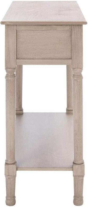 SAFAVIEH Home Collection Landers Greige2-Drawer Console Table CNS5710D, Greige