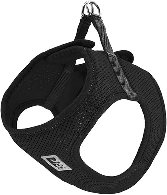 RC Pet Products Step in Cirque Soft Walking Dog Harness, XX-Small, Black