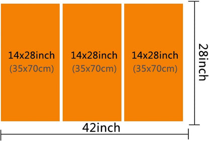 Sports Car Canvas Wall Art Yellow and Black Racing Cars Posters & Prints Artwork Contemporary Home Decor Stretched Canvas Picture for Men Boys Bedroom Décor Living Room Home Office, 42" Wx28 H