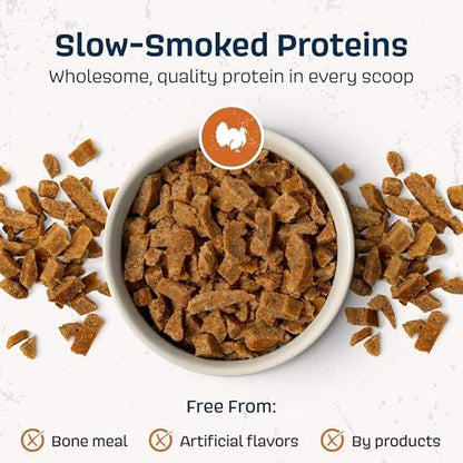 Natural Dog Food - Slow-Roasted Turkey Bowl with Ancient Grains, Vegetables & Fruits - Ideal Wet/Dry Meal or Premium Dog Food Toppers for Picky Eaters (6 oz)
