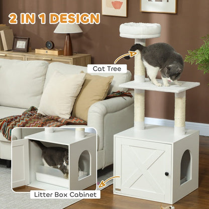 Wooden Cat House Cat Trees Cat Climbing Tower