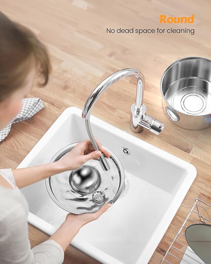 AONBOY Cat Water Fountain with 16 Filters, 108oz/3.2L Cat Fountain Stainless Steel, Includes 8 Carbon Filters and 8 Sponge Filters, Faucet Shape Dog Water Fountain, Double Noise Reduction Design