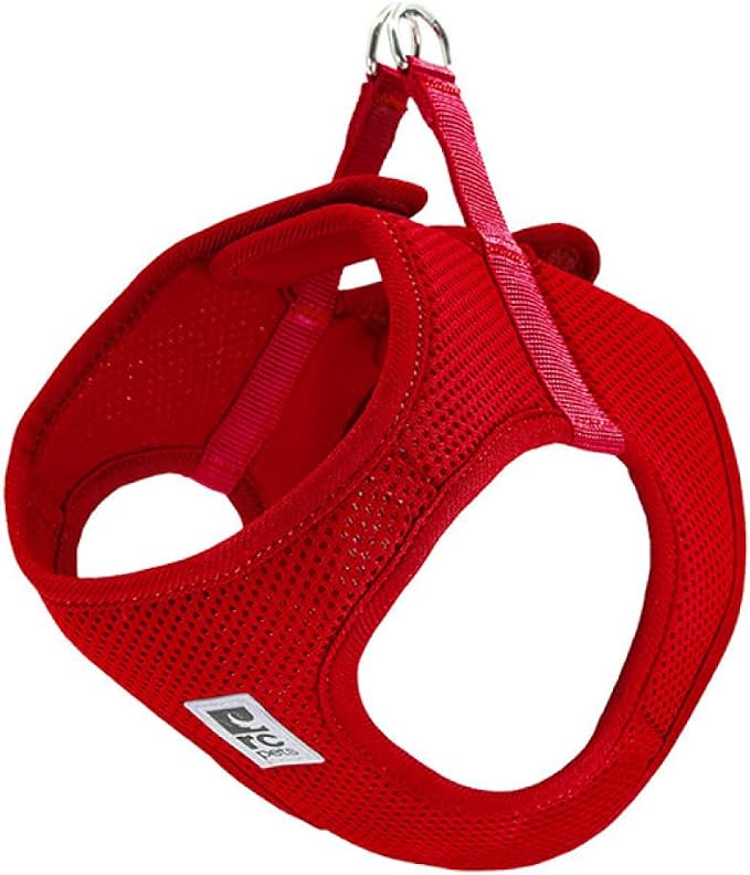 RC Pet Products Step in Cirque Soft Walking Dog Harness, X-Small, Red