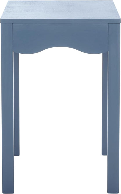 SAFAVIEH Home Collection Lilith Blue Square Wave Accent Table