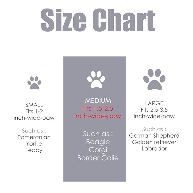 Dog Paw Cleaner for Medium Dogs, Dog Paw Washer, Muddy Paw Cleaner, Pet Foot Cleaner, Dog Paw Protector Kit