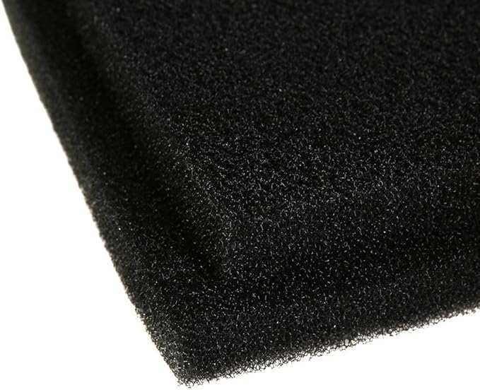 JIH Bio Sponge Filter Media Pad Foam Sponges,Cut-to-Size Foam 16.5"x3.5"x2" 2Pcs