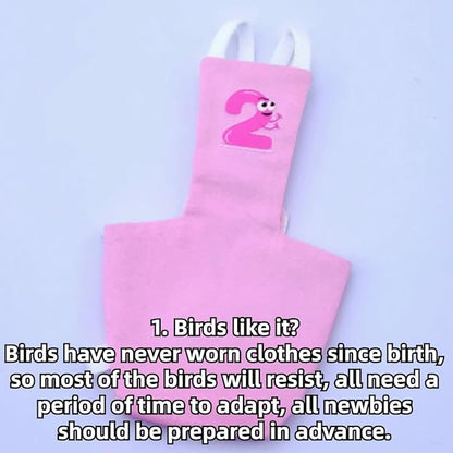 Bird Diaper Protective Parrot Nappy - 6 Pack, Reusable Flight Suit with Waterproof Inner Layer, Washable Cute Urine Wet Suit for Cockatiel Conure Macaw Lovebird (Macaw)