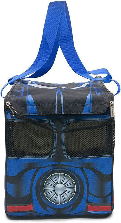 Buckle-Down DC Comics Batman Bag, Pet Carrier, Bat Mobile Car, Polyester Canvas, (IPC-BMIS) 17.5" L x 11.0" W x 12.0" H