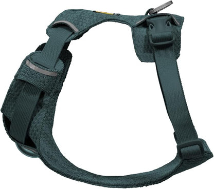 Ruffwear, Front Range Flex Dog Harness, Engineered Knit Construction for Ultimate Fit and Mobility, Lightweight Flexible Everyday Harness with Dual Leash Clips, Deep Teal, XXX-Small