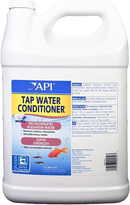 API TAP Water Conditioner Aquarium Water Conditioner 1-Gallon Bottle
