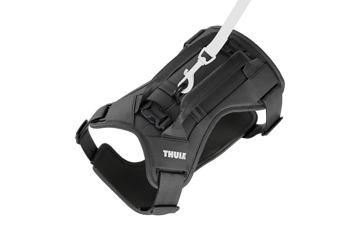 Thule Cappy Dog Harness S - Crash-Tested for Safety - Seatbelt passthrough - Adjustable & Easy to Clean - Padded Breathable mesh Panels - Leash Loop - Step-in Design