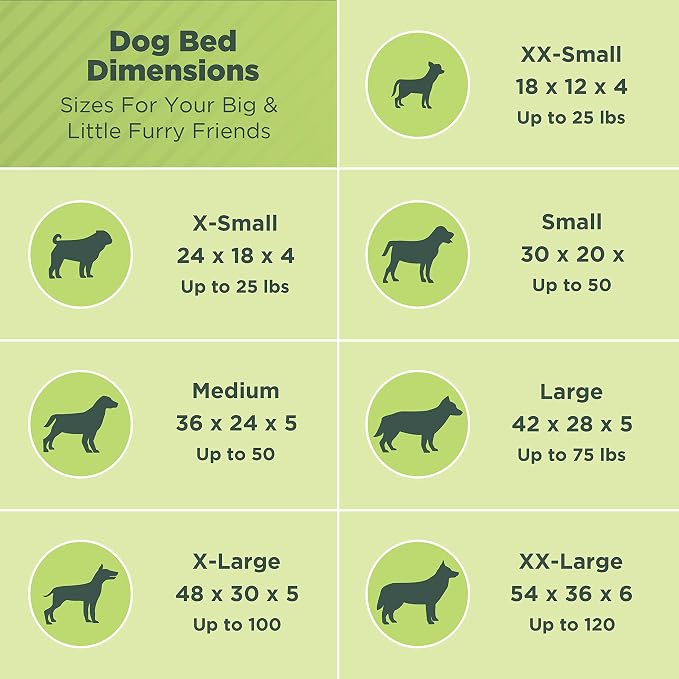 Medium - 36 x 24 x 5 - Cranberry Premium Org Hemp Dog Bed - CertiPUR Fill - Removeable Cover