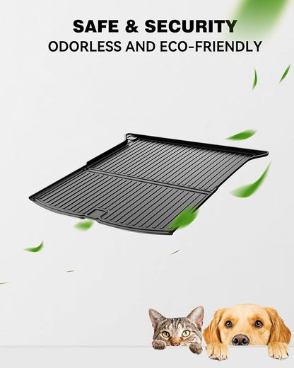AOMSAZTO Cargo Mat for Honda Passport 2019-2025 | All Weather Custom Fit TPE Trunk Mat Trunk Tray Cargo Tray, Black