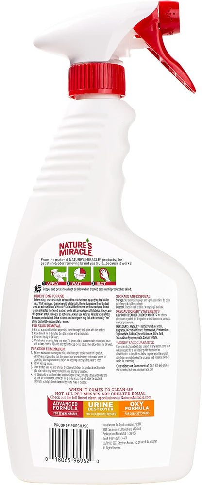 Nature's Miracle Dog Stain and Odor Remover, Everyday Mess Enzymatic Formula, 24 fl oz