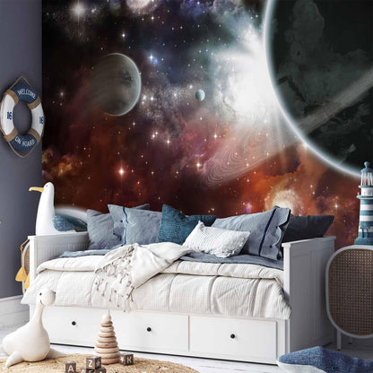 artgeist Premium Wall Mural Cosmos Galaxy 157x110 in - XXL Non-Woven Wallpaper Fleece Wall Decor Photo Print Picture Image Design Home 10110905-32