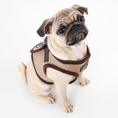 PUPPIA International Harness Soft B Vest, X-Large, Beige