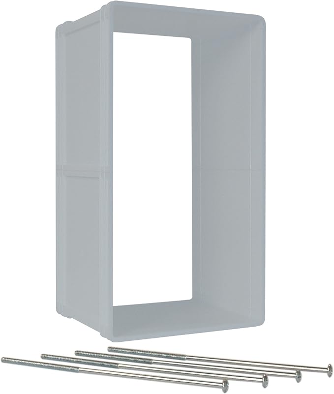 Ideal Pet Products Designer Series Ruff-Weather Pet Door Wall Installation Kit, Medium, 7.25” x 13” Flap Size (Pet Door Sold Separately)