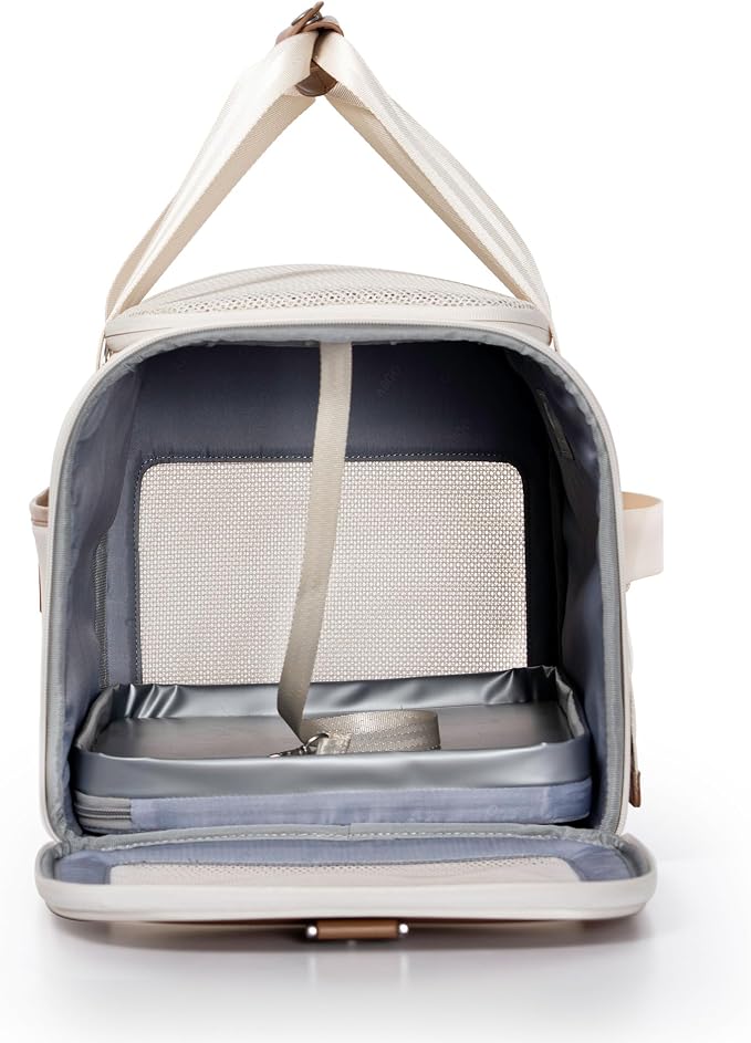 Traveler's Choice Argo Pawsport to Adventure Pet Carrier, Tan