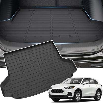 Sunsdrew Trunk Cargo Liner for Honda HR-V 2023-2026 (Included Hybrid), Rear Cargo Mat Trunk Mat for HRV Accessories All Weather Protection TPE Rubber Raised Edge