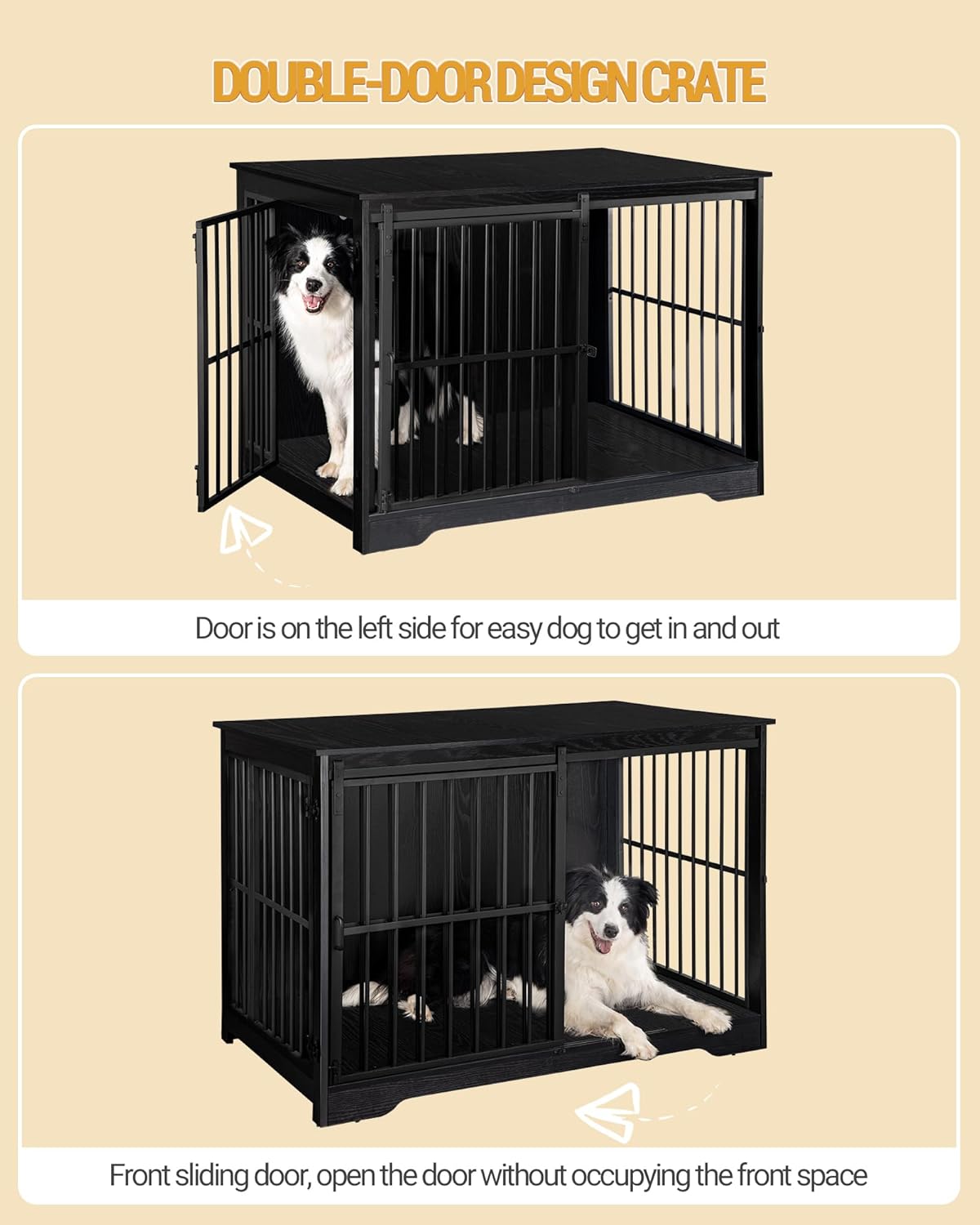 XL Large Dog Crate Furniture. A calm, considered pick for modern pet homes.