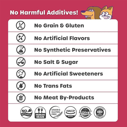 Choolip Squeeze Vita Stick Lickable Cat & Dog Treats – 14 Sticks (2×7 Value Bundle) Heart Support, Creamy Grain-Free Puree with Omega 3, Taurine, L-Carnitine & CoQ10 for Cardiovascular Health & Energy