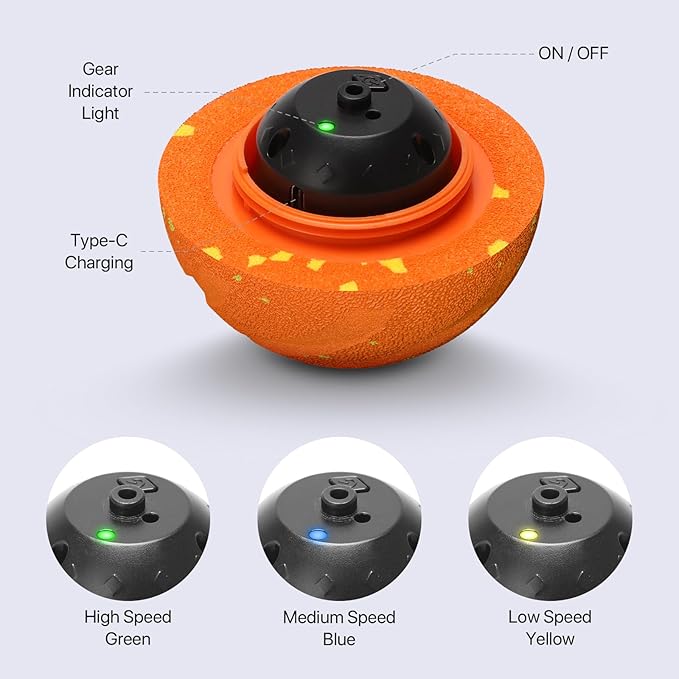 Interactive Dog Toys Balls Moving - Smart Automatic Bouncing Interactive Dog Ball, Durable Pet-Safe E-TPU Material, IPX7 Waterproof, Anti Boredom Dog Toys to Keep Them Busy for Large and Small Dogs