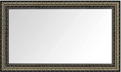 Bathroom Wall Mirror, Decorate Bathroom Mirrors for Wall, Rectangle Modern Bathroom Wall Mounted Mirror Vertical or Horizontal Hanging for Living Room (Gold Framed 40" x24'')