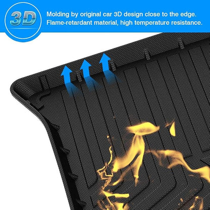 Edge Cargo Liner - Trunk Mat for 2007-2014 Ford Edge/2007-2015 Lincoln MKX, All Weather Cargo Mat for Edge Accessories, Anti-Slip Waterproof, Heavy Duty Car Mats, Car Accessories
