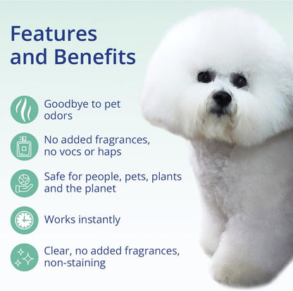 Concentrated Pet Urine Odor Eliminator, Ideal for Cat, Dog Poo and Urine Smell, Versatile & Natural Odor Neutralizer for Home and Outdoor Use, Deodorizer & Absorber, Concentrate, 4oz