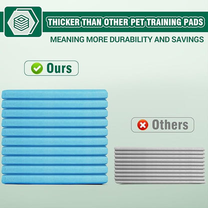 IMMCUTE Dog Pee Pads Extra Large, 36" x 44", 30 Ct, Jumbo-Size Pee Pads for Dogs, Thicken Puppy Pads XL Pet Training Pads, Super Absorbent & Leak-Proof Potty Pads for Dogs
