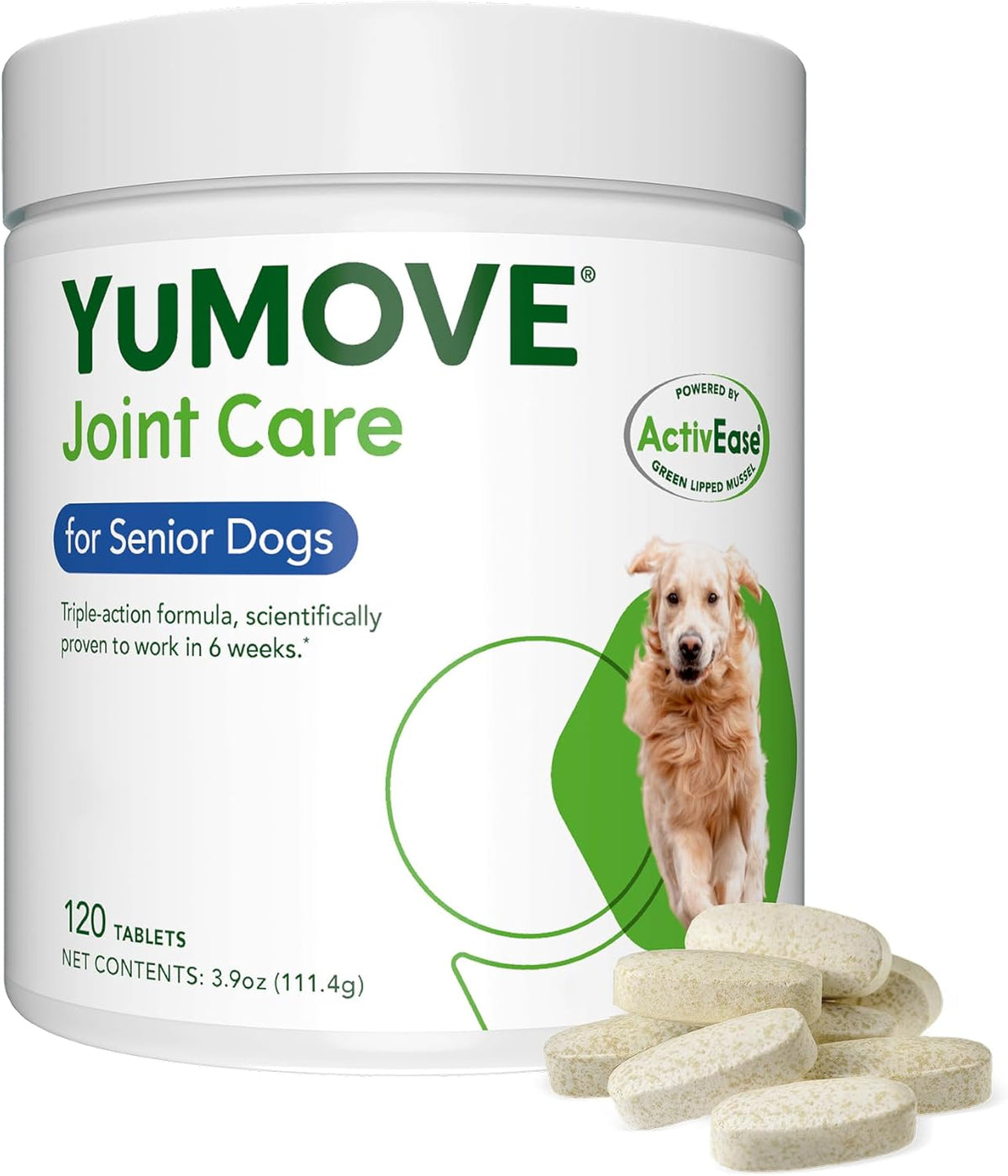 Yumove Hip & Joint Supplement for Dogs. A calm, considered pick for modern pet homes.