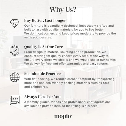 mopio Odelia Patio Counter Stool Set of 2, Outdoor Chair with Removable Cushions and Rust Free Metal Frame, Dining Sets for Front Porch, Balcony, Yard, Bistro (Counter Stool x2, Beige)