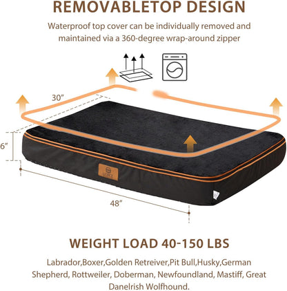 Orthopedic Memory Foam XXL Dog Bed. Everyday comfort that fits naturally into your space.