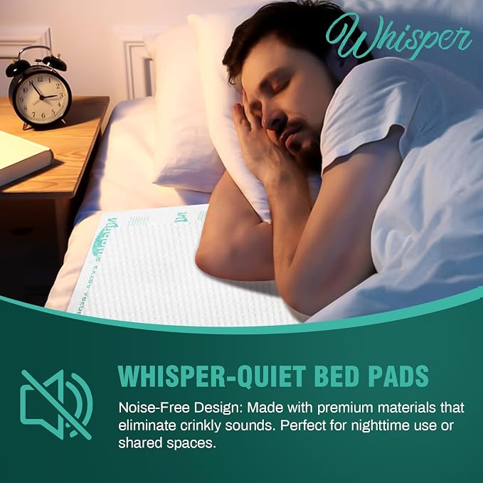 MILDPLUS Heavy Duty Underpads 36"X36", 20 Count, Ultra Absorbent Chucks 150Grams Tear-Resistant Bed Pads Disposable Incontinence Pads for Adults, Kids or Pets (Discreet Packaging)