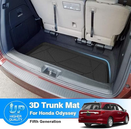 Cartist Cargo Liner Fits for Honda Odyssey 2018-2026, All Weather Trunk Mat for Odyssey Accessories, Heavy Duty Car Mats, Car Accessories