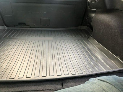 Cargo Liner - Trunk Mat for Subaru Outback 2015-2019 – Weather-Resistant Trunk Mats for Cars with Raised Lip – Non-Slip Car Trunk Mat Rubber – Easy to Install – Laser Pre-Cut Design