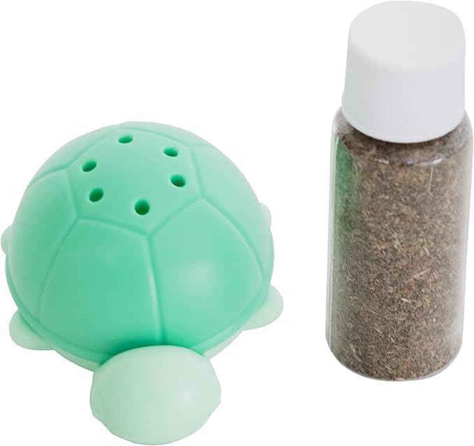 Catstages Wobble Turtle Catnip Diffuser Refillable Cat Toy