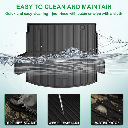 All Weather Cargo Liner Fit for 2020-2022 Honda CR-V (Only for Hybrid) - Custom Fit TPE Rubber Trunk Mat Accessories for Honda CRV Hybrid 2020-2022