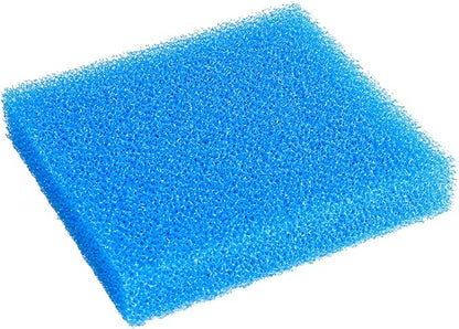 AQUANEAT Aquarium Filter Sponge Open Cell Foam Sheet Bio Sponge Filter Media Pad HMF Fish Tank Sump Divider (11" Lx 10.25" W x 2" H, Blue)