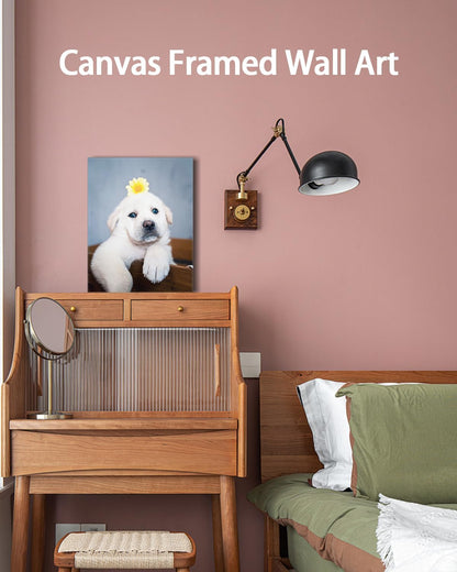 AbcCustomize Canvas Prints with Your Photos, Personalized Photo To Canvas Print for Bedroom, Living Room, Farmhouse Office Decor,Custom Canvas Wall Art for Gifts & Keepsakes, Ready to Hang