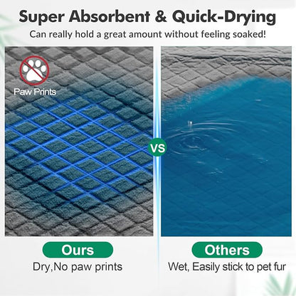 Upgraded Charcoal Puppy Pads, XXL 36’’x36’’ Pee Pads for Dogs, Super Absorbent Up to 12Cup, Odor Control & Leak Proof Dog Training Pads for Surgery, Older,Puppy, 45 Counts