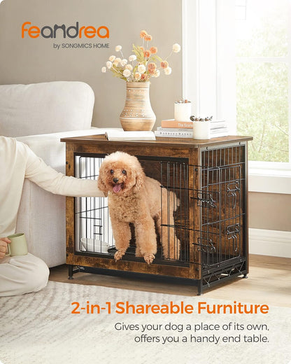 Feandrea Dog Crate Furniture. Sized and styled for real homes, not just a listing photo.