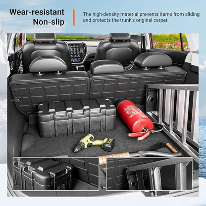 powoq Cargo Mat Compatible with 2018-2023 Subaru Crosstrek XV Trunk Mat Non-Hybrid Backrest Liner Impreza Hatchback Trunk Cargo Liner Replacement for 2018-2023 Subaru Crosstrek Accessories