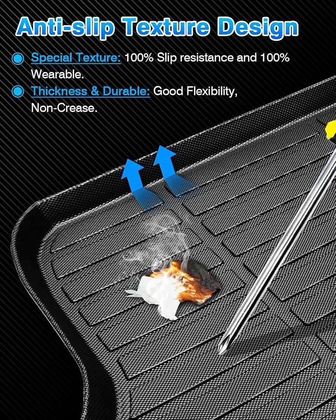 Cartist Cargo Liner Compatible with 2020-2023 2024 2025 Outback All Weather Rear Trunk Mat for Outback High Side Waterproof Heavy Duty